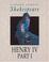 Cover of: Henry IV Part I (Oxford School Shakespeare)