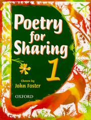 Cover of: Poetry for Sharing (Books for Sharing)