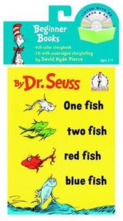 Cover of One Fish, Two Fish, Red Fish, Blue Fish Book & CD