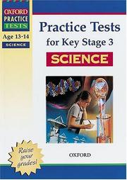 Cover of: Practice Tests for Key Stage 3 Science (New Oxford Workbooks)