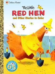 Cover of: The Little Red Hen and Other Stories to Color | Marian Potter