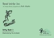 Cover of: Read Write Inc. by Ruth Miskin