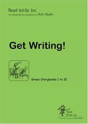 Cover of: Read Write Inc.: Green: Get Writing! Book
