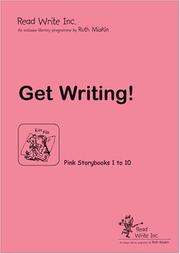 Cover of: Read Write Inc.: Pink: Get Writing! Book