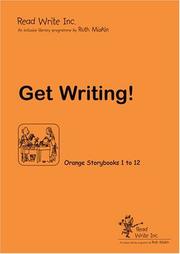 Cover of: Read Write Inc.: Orange: Get Writing! Book