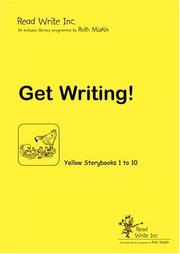 Cover of: Read Write Inc.: Yellow: Get Writing! Book