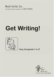 Cover of: Read Write Inc.: Grey: Get Writing! Book