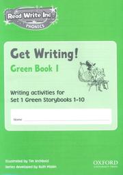 Cover of: Read Write Inc. Phonics: Get Writing: Mixed Pack of 7