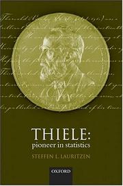 Cover of: Thiele: Pioneer in Statistics