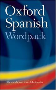 Cover of: Oxford Spanish Wordpack by 