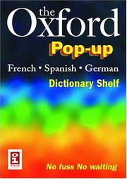 Cover of: The Oxford Pop-up Bilingual Reference Shelf