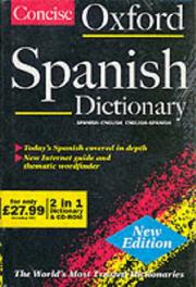 Cover of: The Concise Oxford Spanish Dictionary (Dictionary & CD-Rom) by 