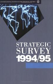 Cover of: Strategic Survey 1994-1995 (Strategic Survey)