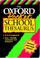 Cover of: The Oxford Pocket School Thesaurus