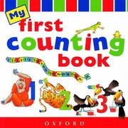 Cover of: My First Counting Book (My First Book Of...)