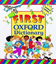 Cover of: My First Oxford Dictionary by OUP