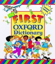 Cover of: My First Oxford Dictionary