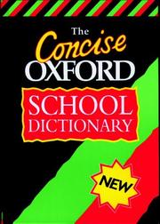 Cover of: The Concise Oxford School Dictionary by Joyce Hawkins
