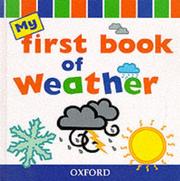 Cover of: My First Book of Weather