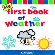 Cover of: My First Book of Weather (My First Book of)