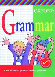 Cover of: Grammar by John Butterworth