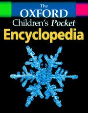 Cover of: The Oxford Children's Pocket Encyclopedia