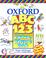 Cover of: My Oxford ABC and 123 Picture Rhyme Book