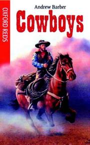 Cover of: Cowboys (Oxford Reds) by Andrew Barber