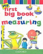Cover of: My First Big Book of Measuring (My First Book Of...)