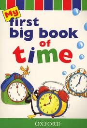 Cover of: My First Book of Time (My First Big Book)