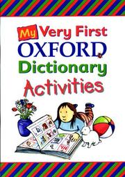 Cover of: My Very First Oxford Dictionary by Claire Kirtley