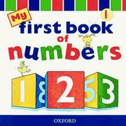 Cover of: My First Book of Numbers (My First Book Of...) by Peter Patilla