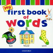 Cover of: My First Book of Words (My First Book Of...)