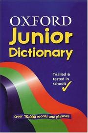 Cover of: Oxford Junior Dictionary by 