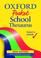 Cover of: Oxford Pocket School Thesaurus