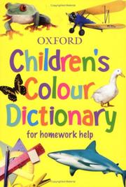 Cover of: Children's Colour Dictionary