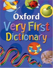 Cover of: Oxford Very First Dictionary by Clare Kirtley