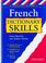 Cover of: French Dictionary Skills