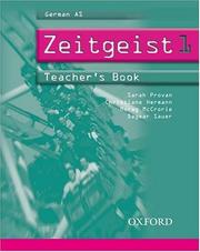 Cover of: Zeitgeist: Part 1 by Sarah Provan, Christiane Hermann, Morag McCrorie, Dagmar Sauer