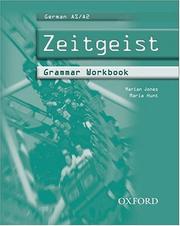 Cover of: Zeitgeist: Part 1 by Marian Jones, Maria Hunt