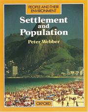Cover of: Settlement and Population (People and Their Environment Ser)