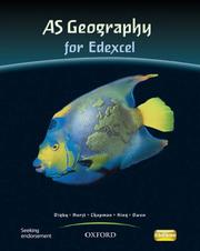 Cover of: AS Geography for Edexcel