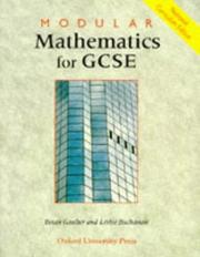 Cover of: Modular Mathematics for GCSE by Brian Gaulter, Brian Gaulter, Leslye Buchanan