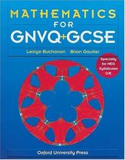 Cover of: Mathematics for GNVQ and GCSE: Trade Edition