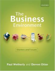 Cover of: The Business Environment: Themes and Issues