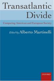 Cover of: Transatlantic Divide by Alberto Martinelli