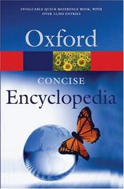 Cover of: Concise Encyclopedia by Jonathan Law