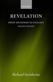 Cover of: Revelation by Richard Swinburne