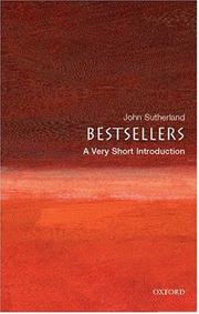 Cover of: Bestsellers: A Very Short Introduction (Very Short Introductions)