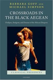 Cover of: Crossroads in the Black Aegean by Barbara Goff, Michael Simpson